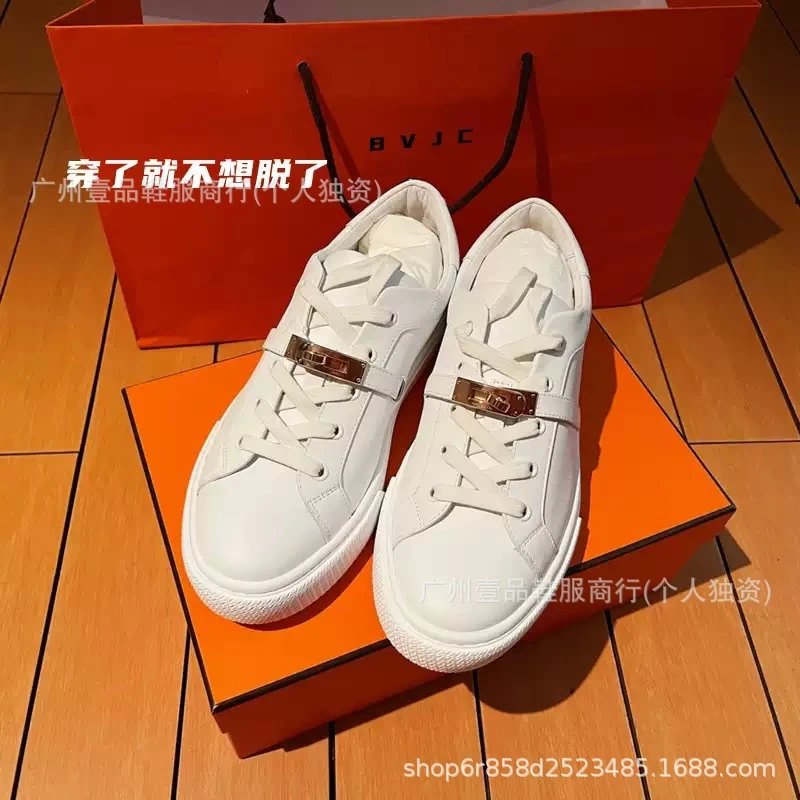 Kelly Metal Buckle Sneakers