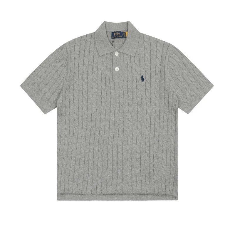 Polo Ralph Lauren Cable Knit Polo Purple - 37
