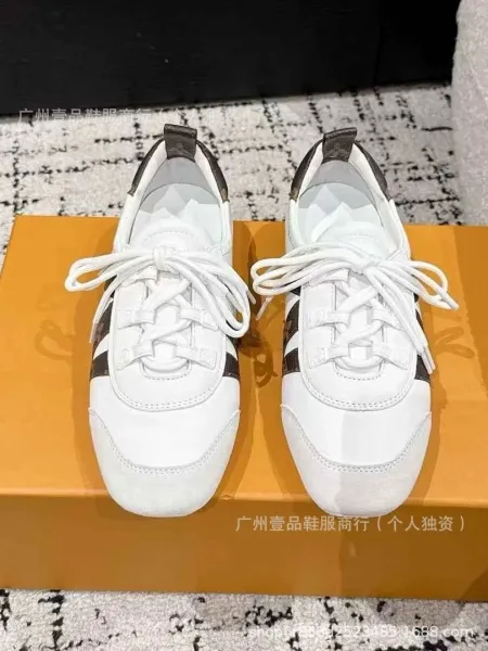 Louis Vuitton Run Away Sneakers White Monogram Canvas Sneakers - 18