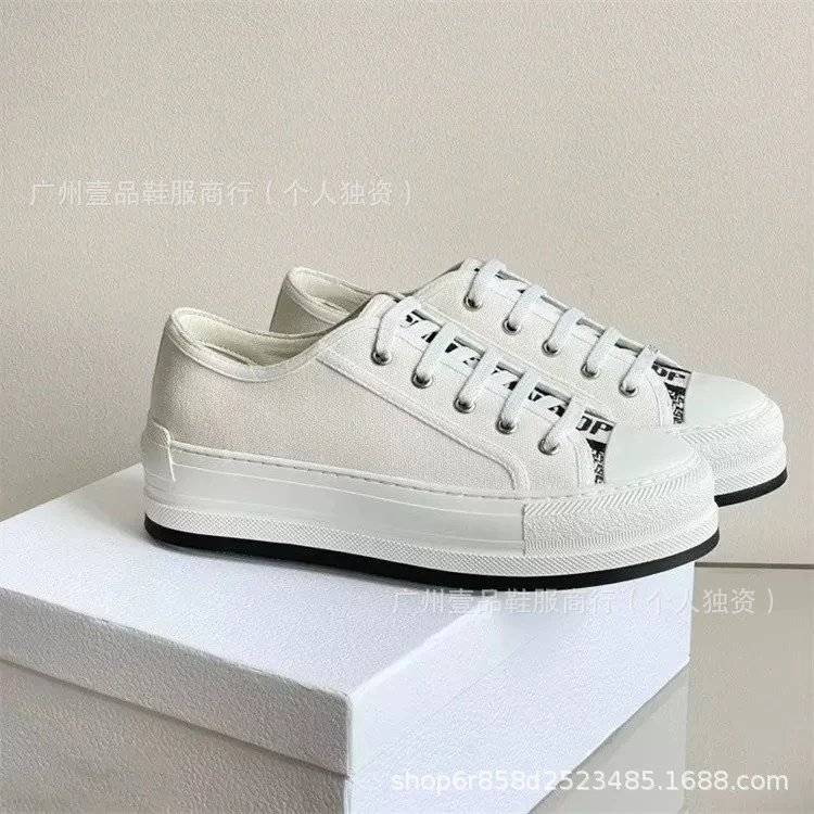 Dior B23 Oblique Pink Canvas Sneakers - 6