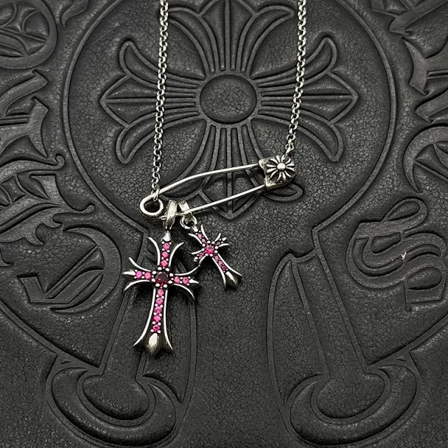Chrome Hearts Jewelry Cross and fleur-de-lis pendant necklaces product detail image 25