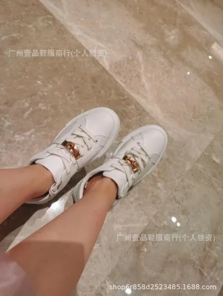 Hermès Oran Sneakers White Leather Sneakers - 3