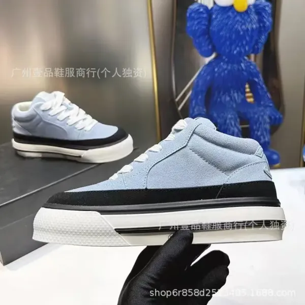 Off-White x KAWS Industrial Low Pink Suede Sneakers - 11