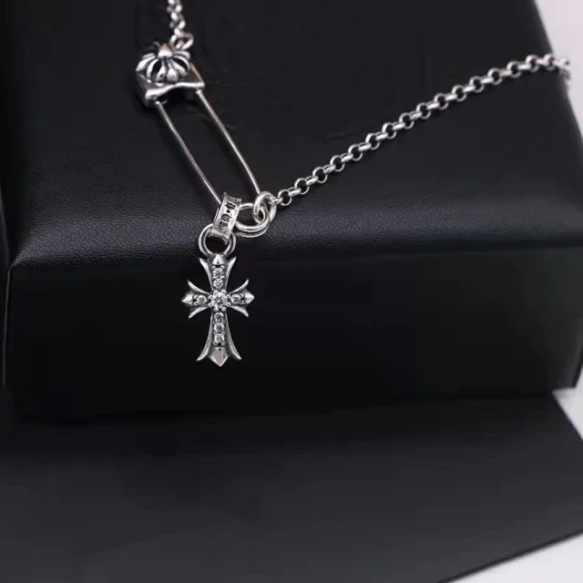 Chrome Hearts Jewelry Cross and fleur-de-lis pendant necklaces product detail image 14