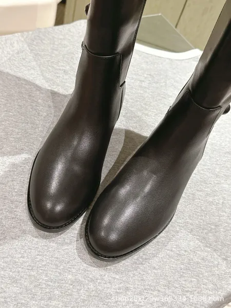 Gucci Horsebit Knee-High Boot Brown Leather Boots - 9