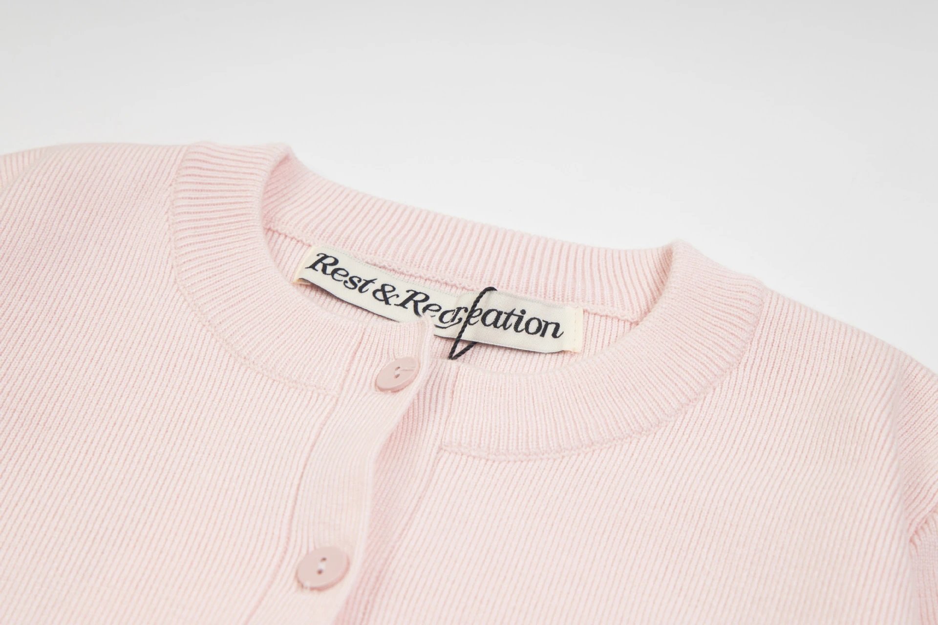 Rest & Recreation Stripe V-Neck Sweater Navy and White - 21