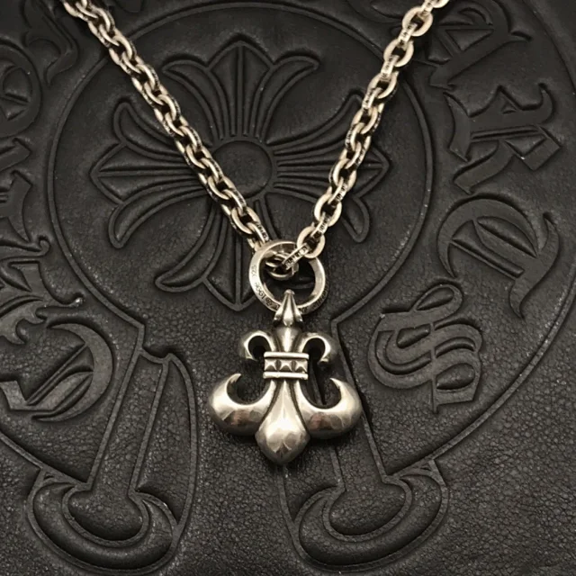 Chrome Hearts Jewelry Cross and fleur-de-lis pendant necklaces product detail image 2