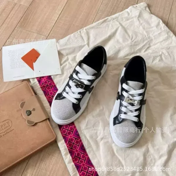 Hermès Oran Sneakers White Leather Sneakers - 18