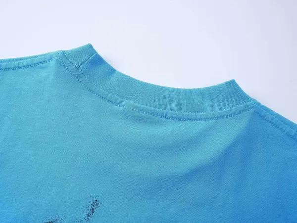 Balenciaga Halenc Ag Distressed Black T-Shirt - 13