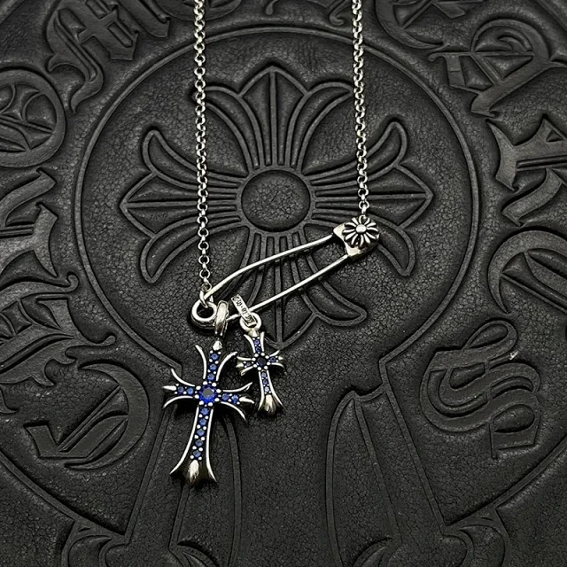 Chrome Hearts Jewelry Cross and fleur-de-lis pendant necklaces product detail image 24