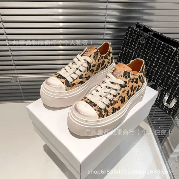 Off-White x Unknown Designer Chunky Platform Sneakers Black/White - 30