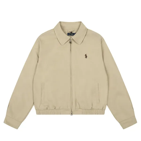 Polo Ralph Lauren Classic Cotton Twill Jacket Black Outerwear - 23
