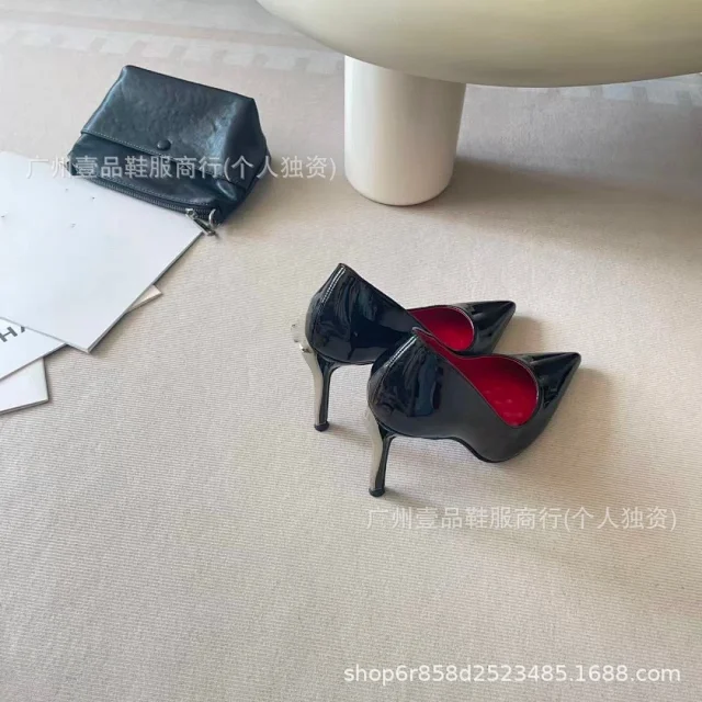 Unbranded High Heels Pointed-Toe Stiletto Pumps with Metal Sword Heel product detail image 10