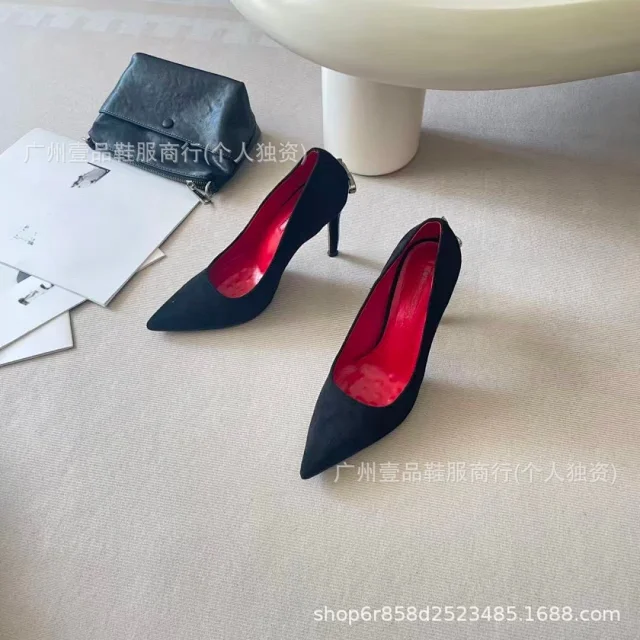 Unbranded High Heels Pointed-Toe Stiletto Pumps with Metal Sword Heel product detail image 13
