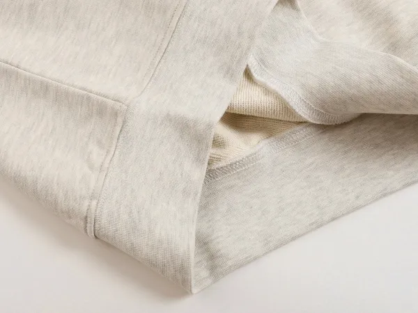 GRA Color-Block Hoodie Beige and Brown Hoodie - 34