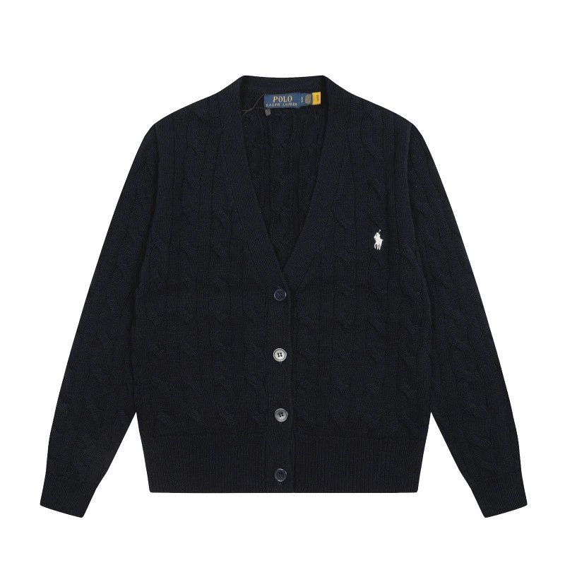 Ralph Lauren Cable Knit Cardigan Beige Sweater - 30