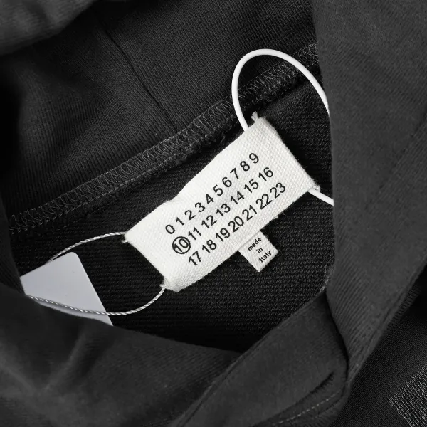 Maison Margiela Tabi Script Hoodie White - 4
