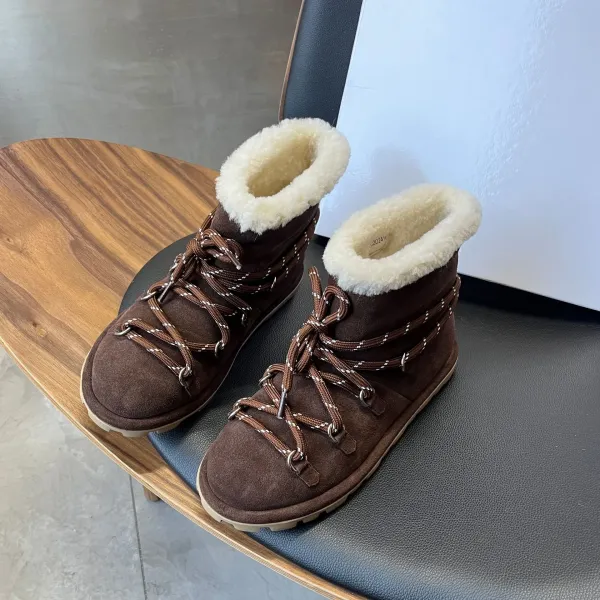 UGG Classic Mini Shearling-Lined Boot Brown - 12