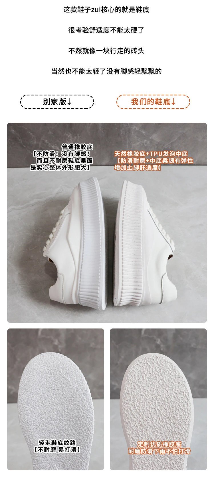 White Chunky Platform Sneakers - 34