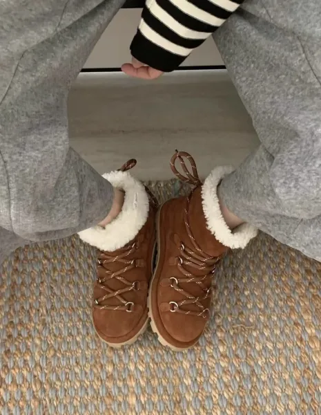 UGG Classic Mini Shearling-Lined Boot Brown - 2