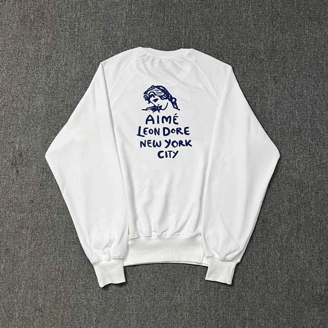 Aimé Leon Dore Hoodies & Sweatshirts Queens Landmark Graphic Hooded Sweatshirt product detail image 34