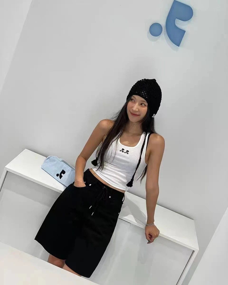 Rest & Recreation Ribbed Crop Tank Top Pink - 11