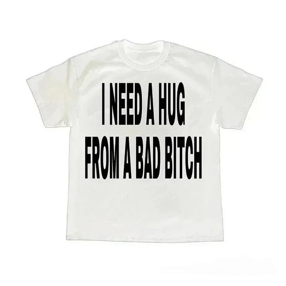 DX403 Hip Hop Women's Summer Goth Harajuku Loose Fit T-Shirt