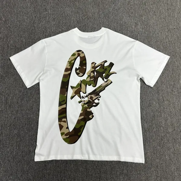 Off-White Floral Oval Logo Black T-Shirt - 19