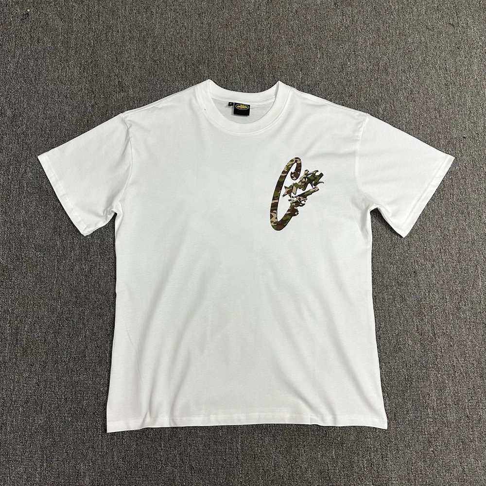 Off-White Floral Oval Logo Black T-Shirt - 18