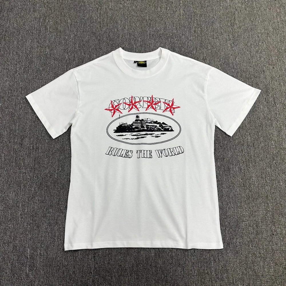 Off-White Floral Oval Logo Black T-Shirt - 24