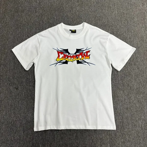 Off-White Floral Oval Logo Black T-Shirt - 26