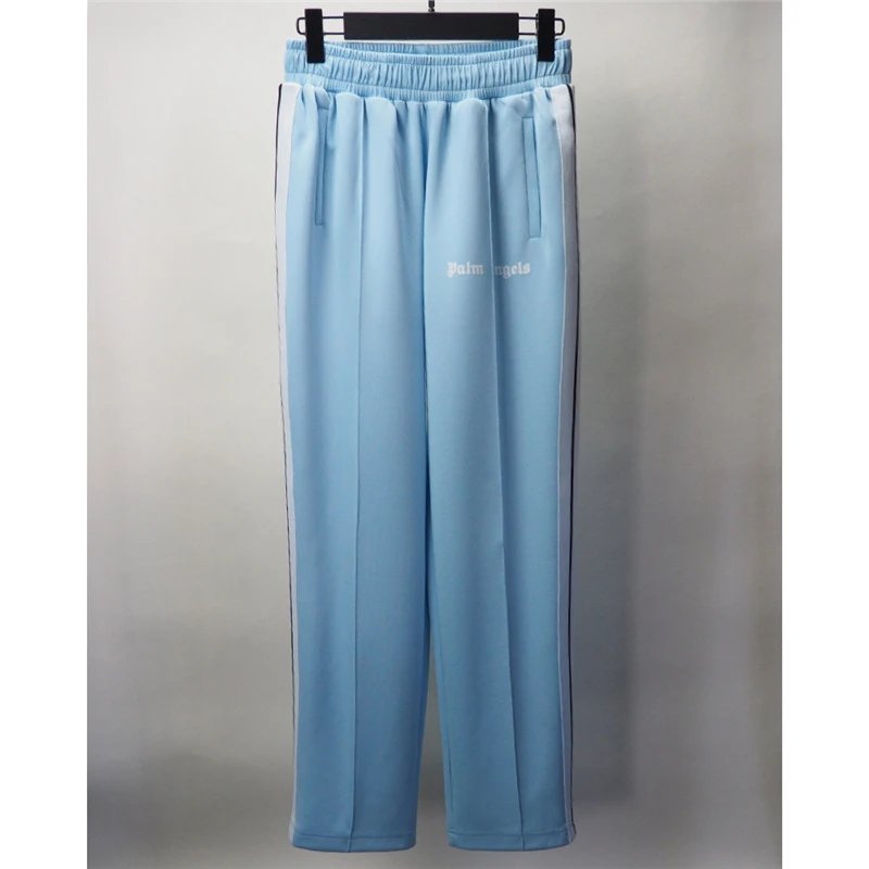 Palm Angels Track Pants Light Blue Sweatpants - 1