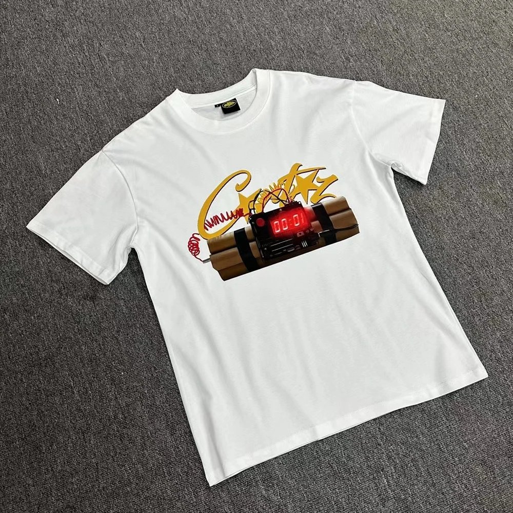 Off-White Floral Oval Logo Black T-Shirt - 31