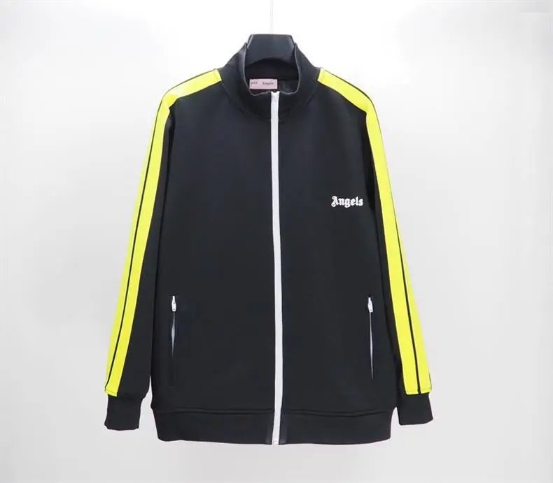 Palace Angels Track Jacket Beige with Rasta Stripes Outerwear - 35