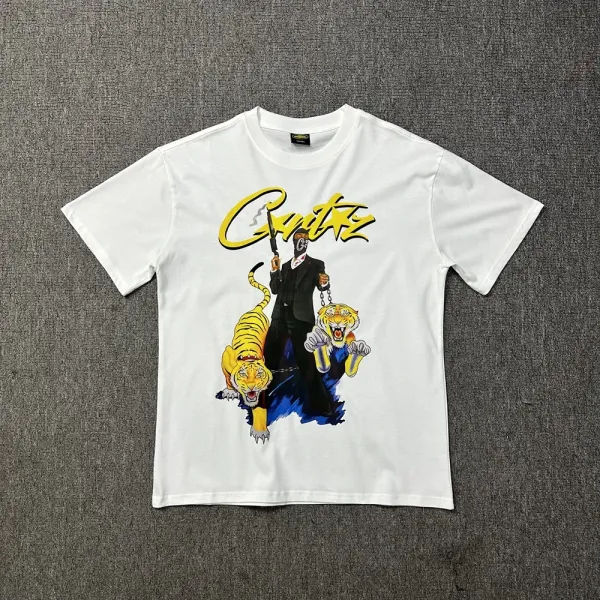 Cuntz T-Shirt White Graphic Print T-Shirt - 1