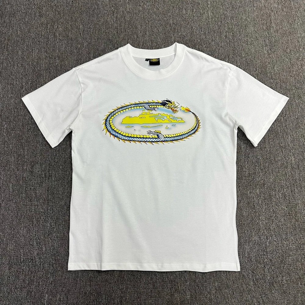 Off-White Floral Oval Logo Black T-Shirt - 28