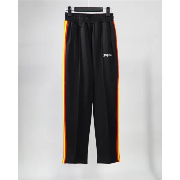 Palace Angels Track Pants Black with Red and Yellow Stripe - 1