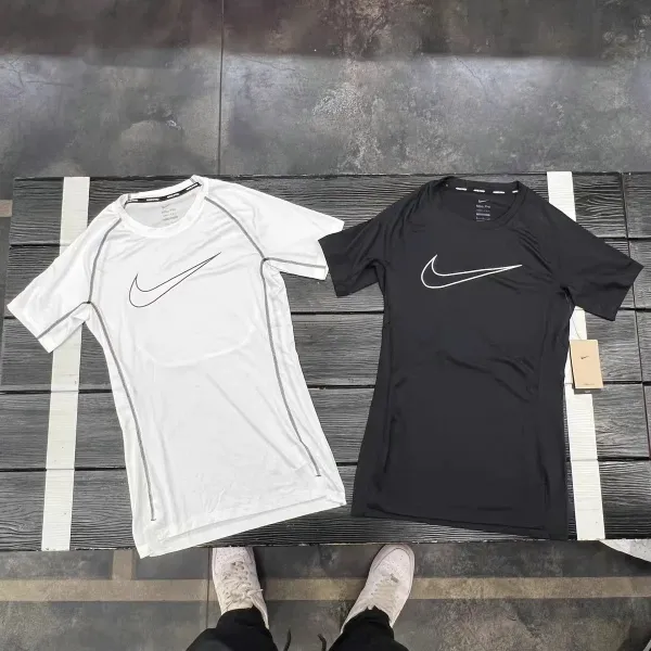 Nike Pro Long Sleeve Base Layer Blue Top - 6