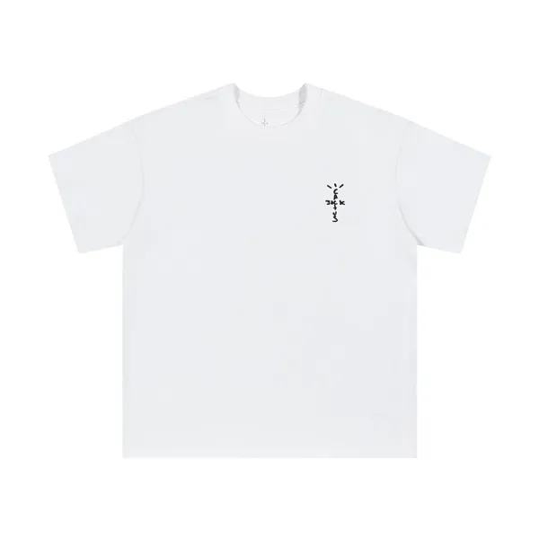 Travis Scott Cactus Jack White T-Shirt - 1