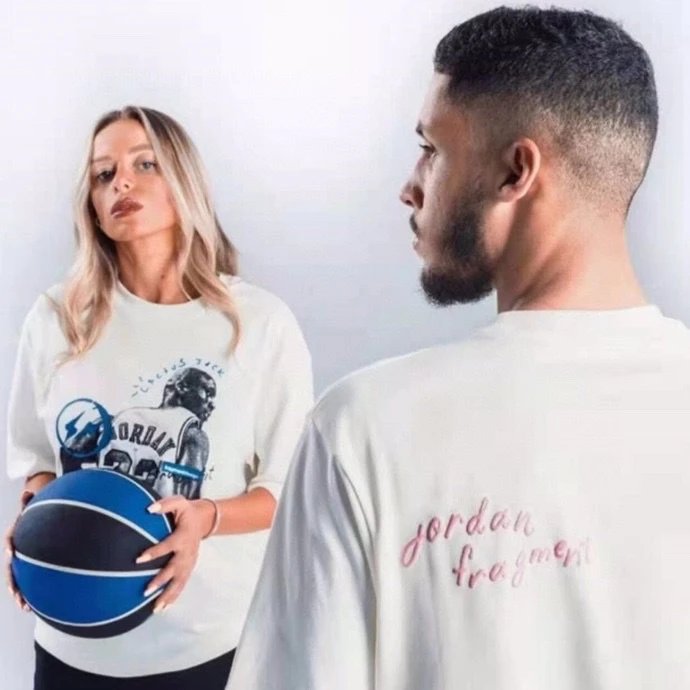 Air Jordan x Cactus Jack T-Shirt Off-White - 12