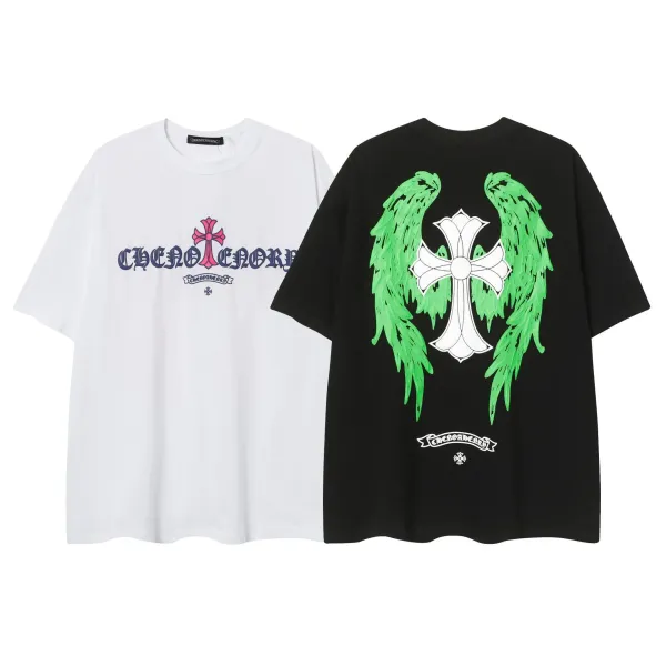 Chrome Hearts Logo Embroidered White Polo - 2