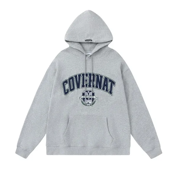 Design Covernat Collegiate Arch Hoodie Gray Hoodie - 1