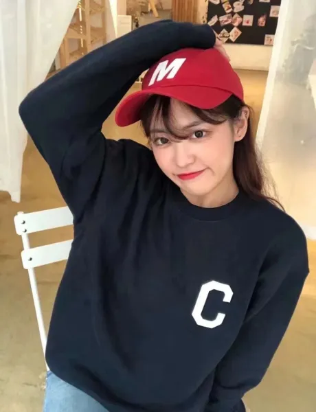 Champion C Logo Crewneck Sweatshirt Sage Green Sweater - 7