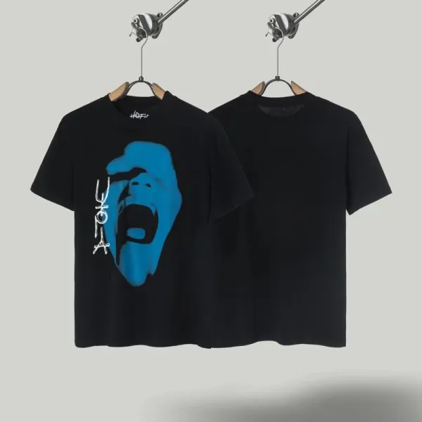 Stüssy x Edvard Munch The Scream Black T-Shirt - 1