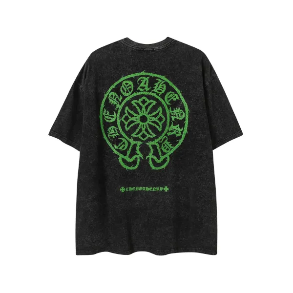 Chrome Hearts Logo Embroidered White Polo - 13