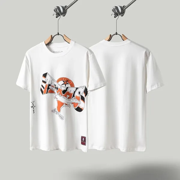 Travis Scott x Nike Texas Graphic T-Shirt White - 1
