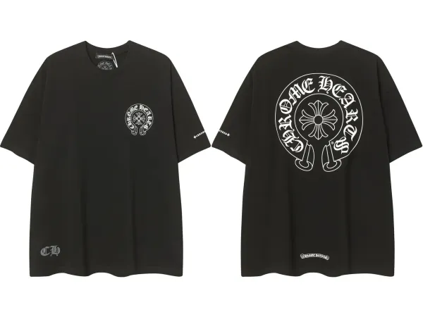 Chrome Hearts Logo Embroidered White Polo - 4