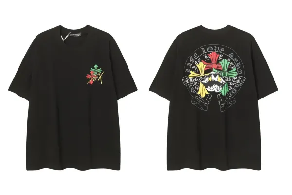 Chrome Hearts Logo Embroidered White Polo - 22