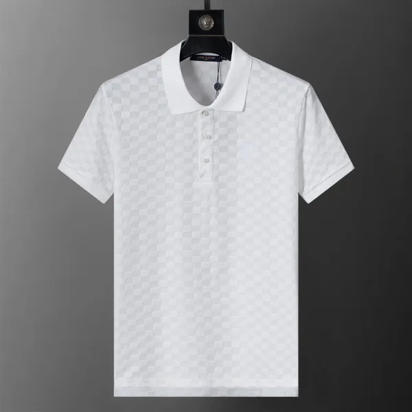 Louis Vuitton Damier Jacquard White Polo - 1
