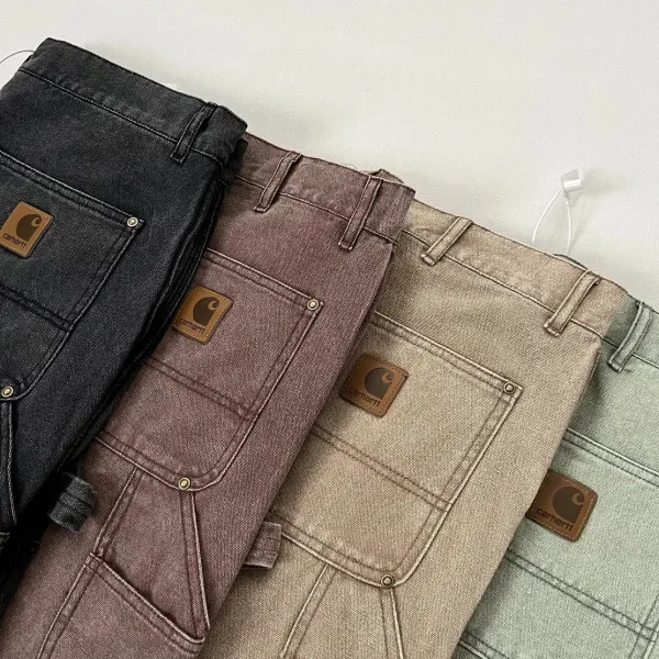 Carhartt Work In Progress Cargo Shorts Sage Green Denim Shorts - 17